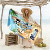 Bluey's Outdoor Fun Personalized Name Beach Towel Super Soft & Absorbent Ideal for Travel Outdoor Swim Pool Yoga Surf Camping Hiking Gym Gift Holiday