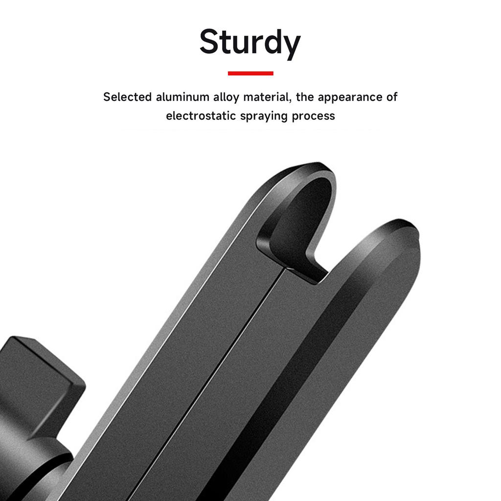 Надежно закрепите камеру телефона из алюминиевого сплава RAM, крепление с двумя гнездами для держателя шарика диаметром 1 дюйм, длиной 5,91 дюйма