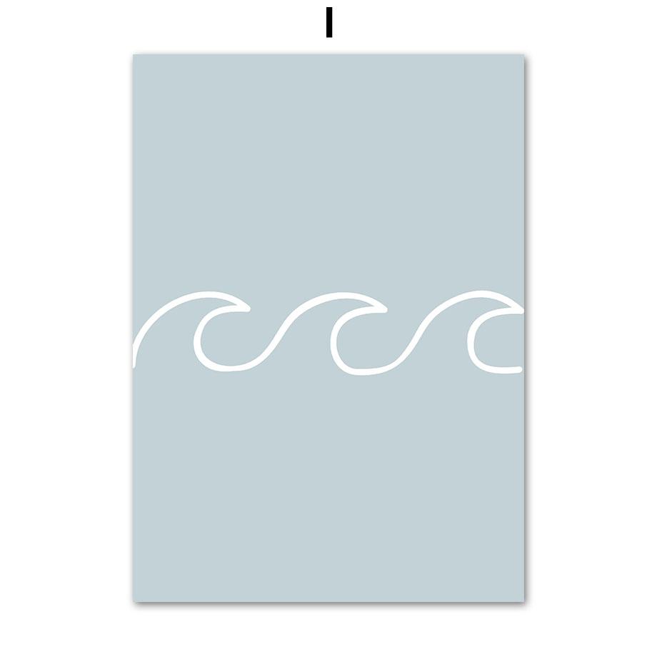 Парусная лодка Доска для серфинга Монстера Пальма Маяк Плакаты и принты Картина на холсте Настенные художественные картины Гостиная Домашний декор