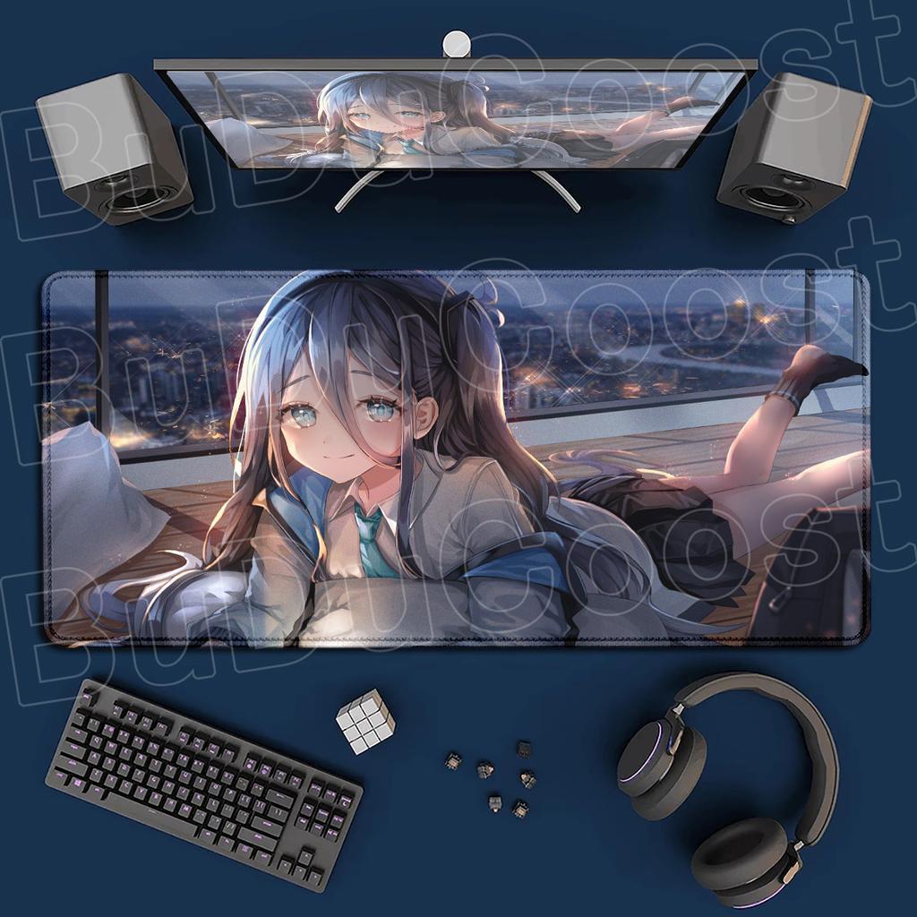 Новая игра Blue Archive Милая девушка Тэндо Алис Коврик для мыши HD Печать Ноутбук Резиновый Офисный коврик PC Игровые аксессуары Большой ковер для стола