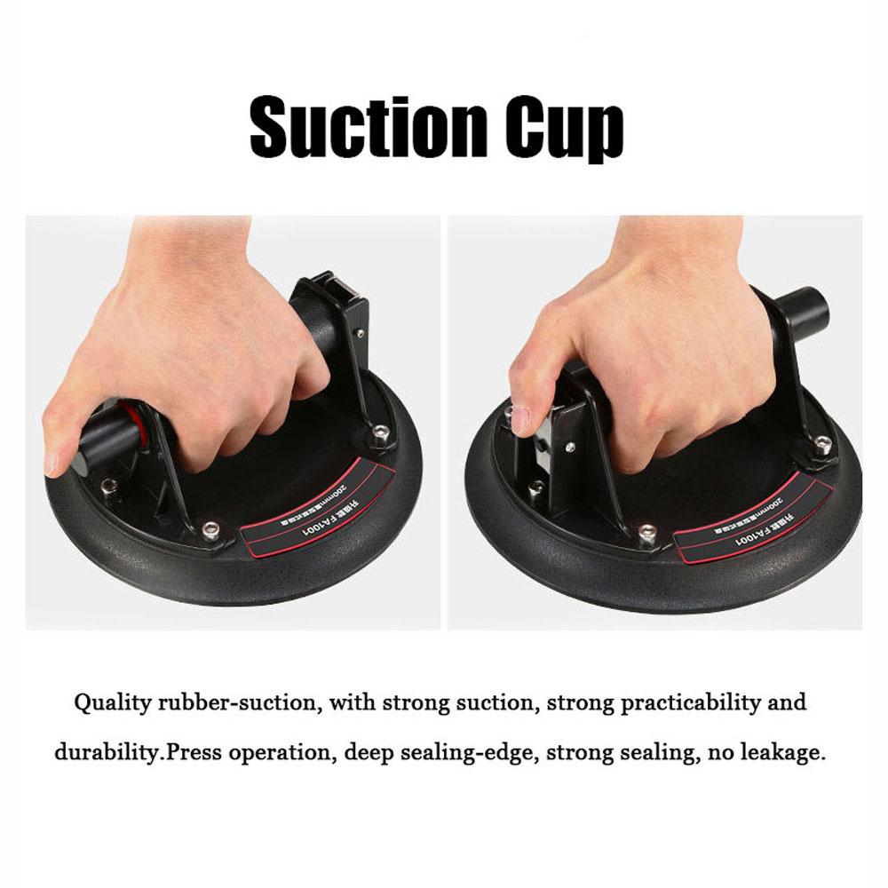 8-дюймовая вакуумная присоска, грузоподъемность 200 кг, сверхмощный вакуумный подъемник для подъема гранитного стекла