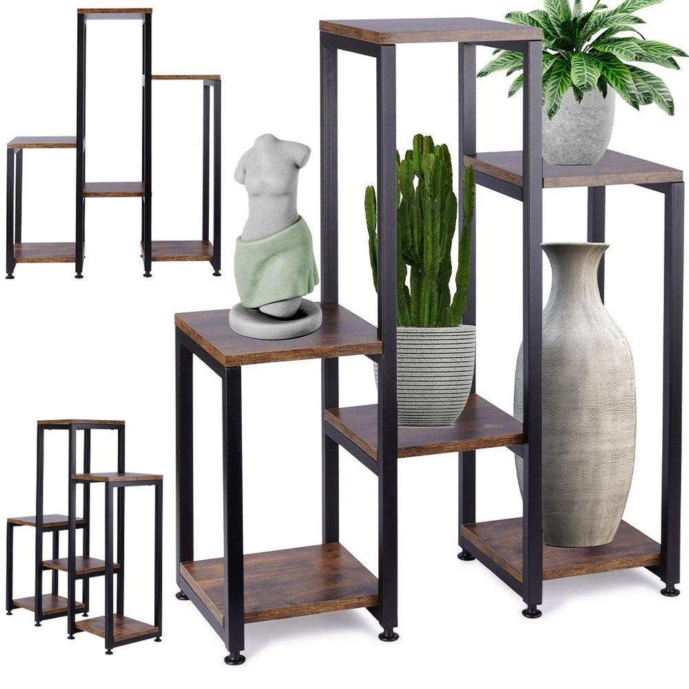 6-Tier Cascading Plant Stand for 6 Pots 80cm