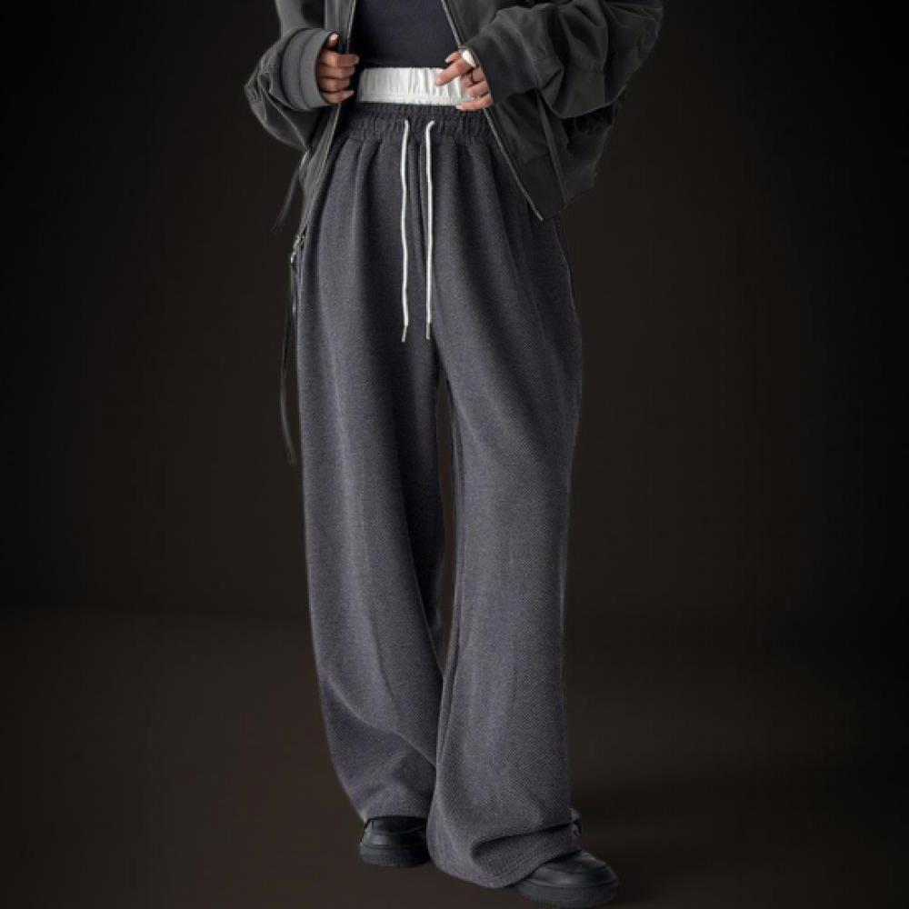 New ArrivalS Open Run Women S Layered Color Block Waffle pantS