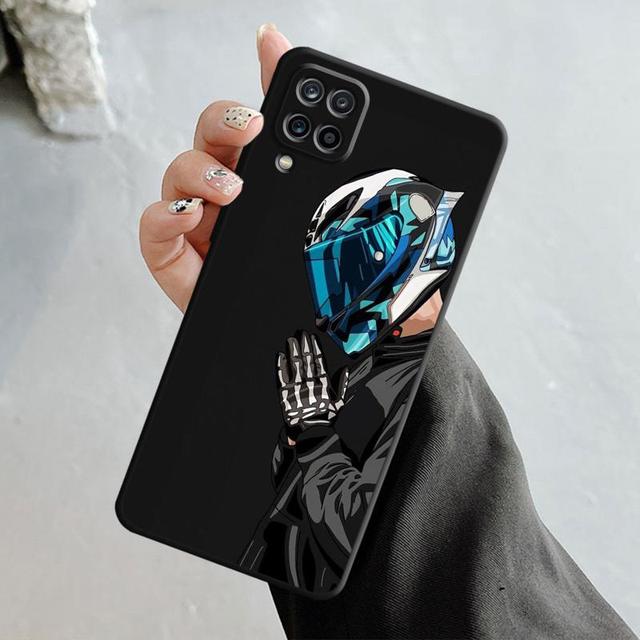 Moto Cross Motorcycle Sports Car Case For Samsung Galaxy A70 A70s A50 A30s A04s A20s A20e A02 A02s A03 A42 M31 M13 Cover Shell