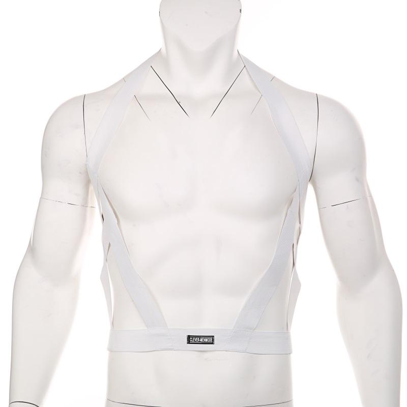 Hollow Out Lingerie Harness Underwear Men Sexy Shoulder Bondage Muscle Arnes Hombre Body Chest Belt Elastic Strap Costume