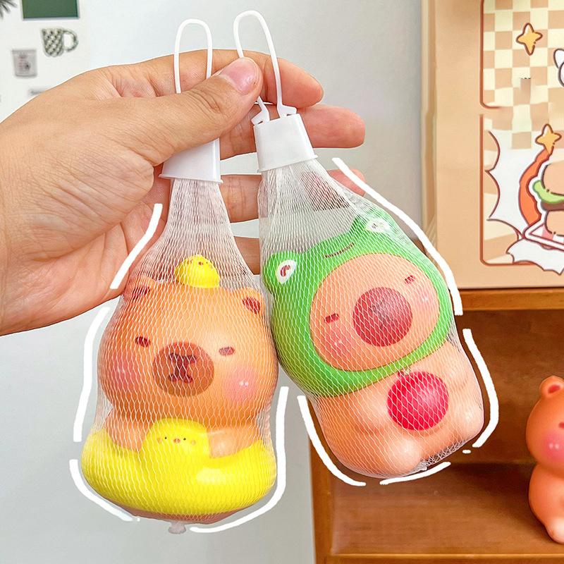 Милые мультяшные животные Капибара Игрушки для снятия стресса Креативные кавайные игрушки для снятия стресса Игрушки с медленным отскоком Игрушки для щипков Подарки на день рождения для детей