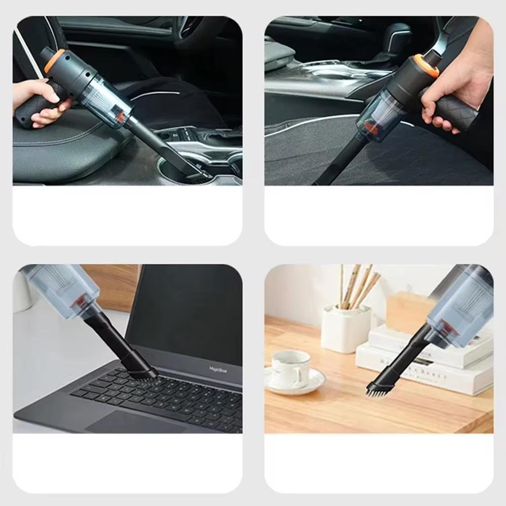 Hot Selling Wireless Car Vacuum Cleaner 6000Pa Cordless Handheld Cleaning Robot Auto Vacuums Strong Suction Cleaner For Car