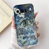 Fashion Painting Phone Case For Google Pixel 9 Pro 9A Black Silicone Soft Cover For Google Pixel9 9A 9Pro Cases Bumpers