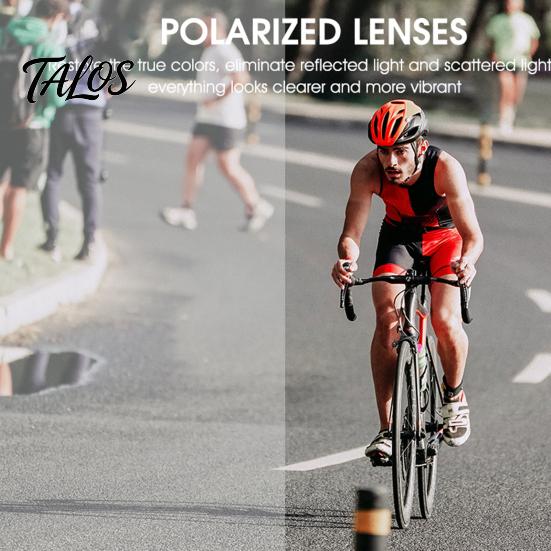 Cycling Eyeglasses Glasses Windproof Anti-Ultraviolet Comfortable Photochromic Polarized MTB Bike Eyewear for Riding Clear View