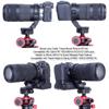 iShoot Metal Camera Ring Tripod Mount, Tripod Mount Ring, Lens Support Collar, Lens Bracket Collar, Tripod Socket, Compatible with Canon RF 100-400mm