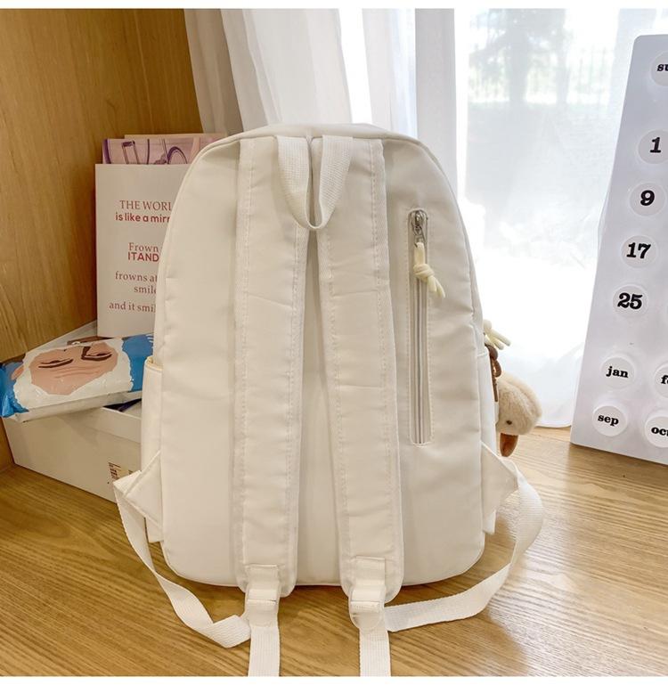 Студенческий школьный рюкзак большой емкости, женский рюкзак с рисунком цыпленка, детский рюкзак