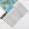 70MM Metal Ballpoint Pen Refills - Small, Short, Crystal - In Stock