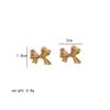 Daily Bow Earrings - Luxurious and Charming Sweetness
