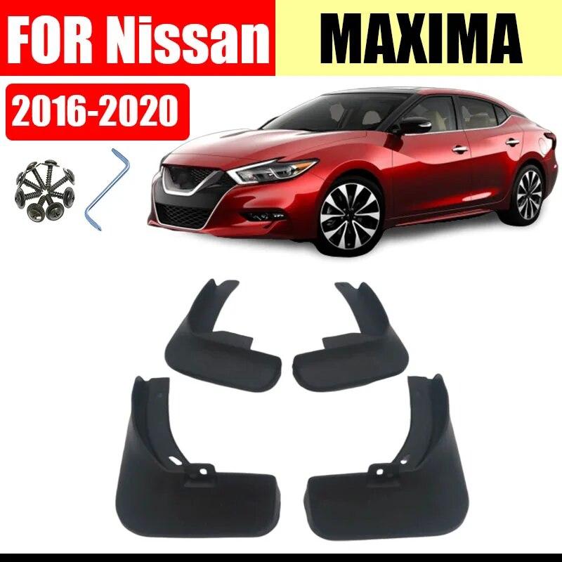 Mud Flaps For MAXIMA Mudguards Fender MAXIMA Mud Flap Splash Guard Fenders Car Accessories Auto Styline Front Rear 4 Pcs