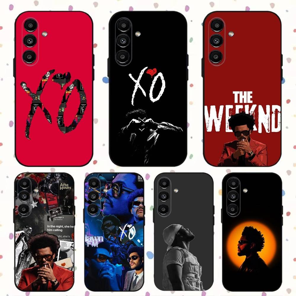 Чехол для телефона W-Weeknd для Samsung S24, S21, S22, S23, S30, Ultra, S20, Plus, Fe, Lite, Note, 10, 9, 5G Черный Мягкий Чехол