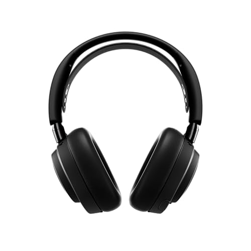Игровые наушники SteelSeries Arctis Nova Elite - Легкие, Беспроводные, Одновременное подключение, Закрытого типа, Аудио высокого разрешения, Активное N