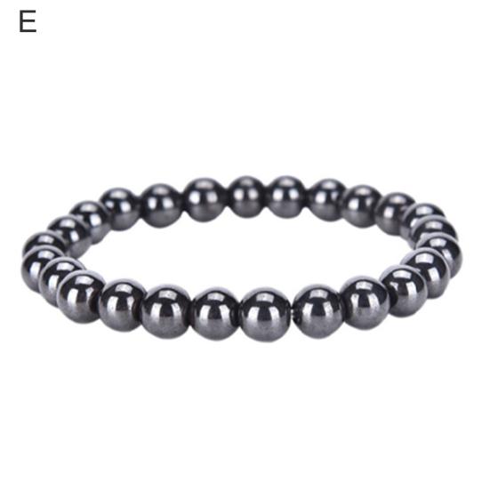 Магнитотерапевтический ножной браслет, анти-отечность, облегчение боли, ювелирные аксессуары, глянцевый черный сильный магнитный браслет