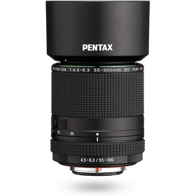 Pentax HD PENTAX-DA 55-300mm F4.5-6.3ED PLM WR RE Телеобъектив с переменным фокусным расстоянием 21277