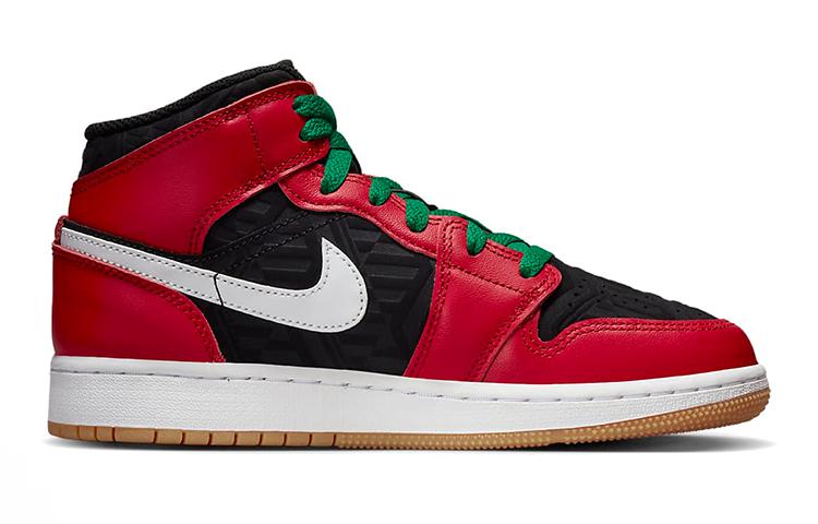 Air Jordan 1 Mid Se 'Christmas' Gs DQ8418-006