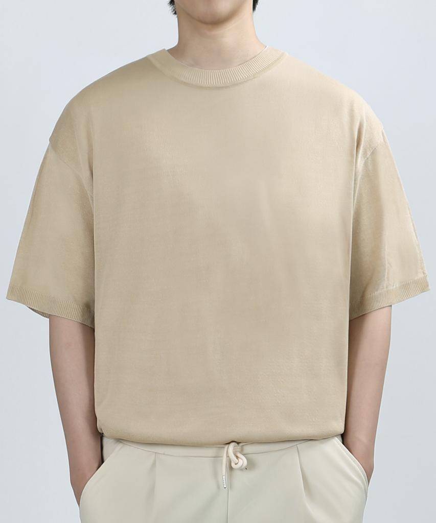 VERYVAIN Crew Breeze Knit (Sand Beige)