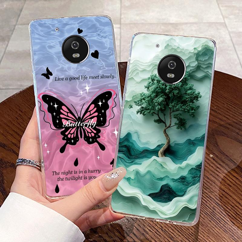 Case For Motorola Moto G5/Moto G5 Plus/Moto X 2017/Moto G5S/Moto G5S Plus Clear Silicone Soft TPU Cover Cute Cat Protective Case
