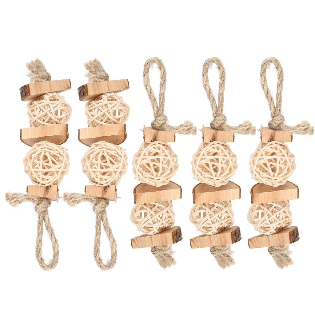 Игрушка для питомца Попугай Шлифовальная веревка Игрушка Яблоня Укушенный ротанговый мячик Хомяк Игрушка для питомца Шнур