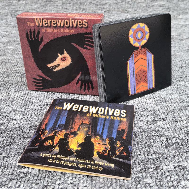 Werewolves of Miller's Hollow Card Game Base Set Characters New Moon Expansion Best of Edition Full Set Party Board Game2
