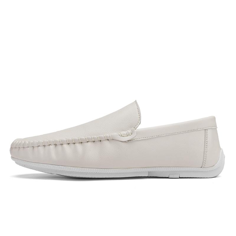 Men Driving Shoes Fashion Leather Casual Shoes Men Loafers Leisure Walk Moccasins Business Male Flats Minimalist Shoes for Men