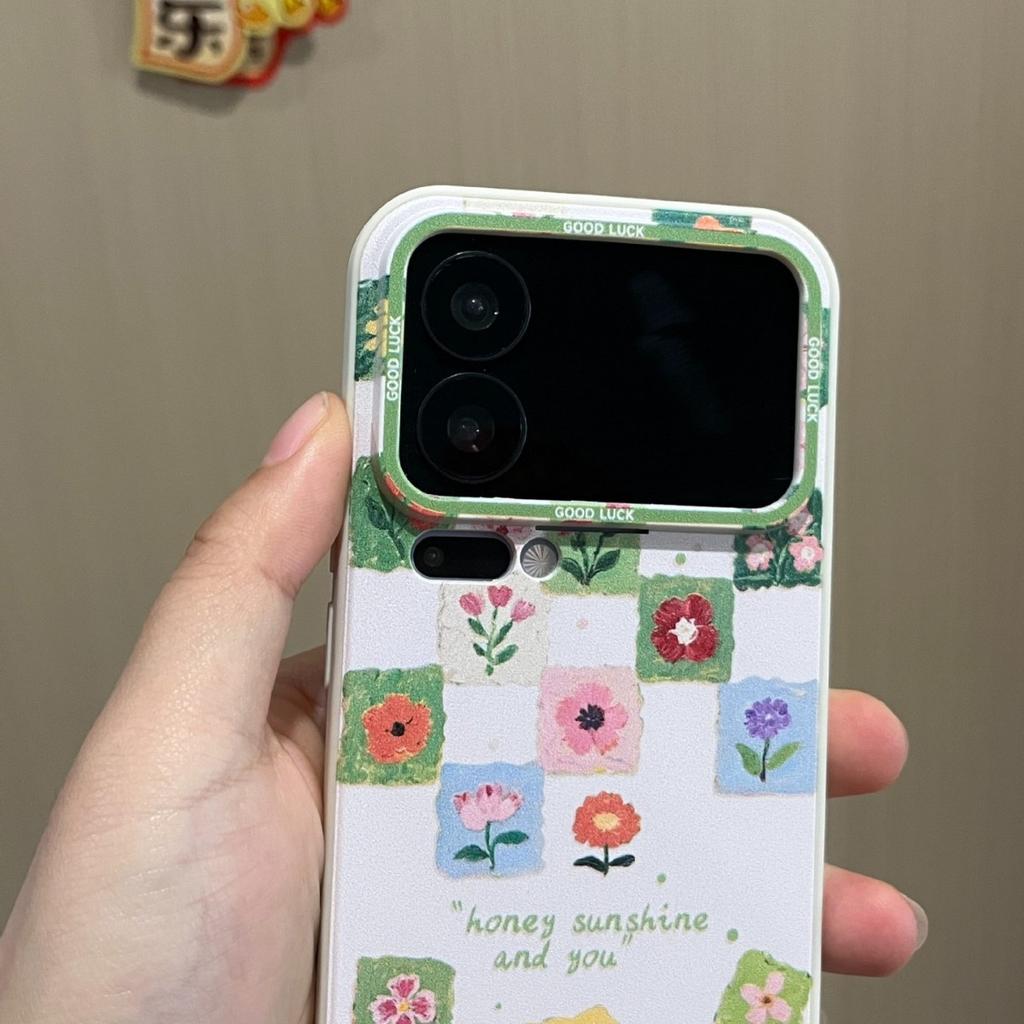 Летний чехол для мобильного телефона с цветами подходит для Xiaomi 17promax, для девушек 15ulra, с подвесной цепочкой 14pro, высококачественный 13 комплектов