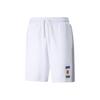 Running Training Spliced Knit Shorts Men Bottoms White 531085-02