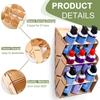 Spray Can Holder Large Capacity Paint Bottle Organizer Spray Paint Storage 9-Can Paint Can Holder Spray Paint Can Wall Shelf
