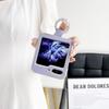 Защитный чехол-кольцо Samsung Z Flip 7 с металлической краской и текстурой кожи Моранди