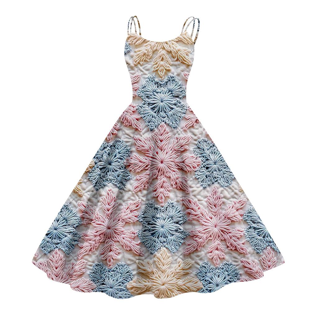 Women's Fashion Christmas  Printed Sexy Strapless Gothic Cocktail Dress Punk, Vintage Dress.