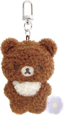San-X Rilakkuma Подвесная плюшевая игрушка, Chairoikoguma MV13501