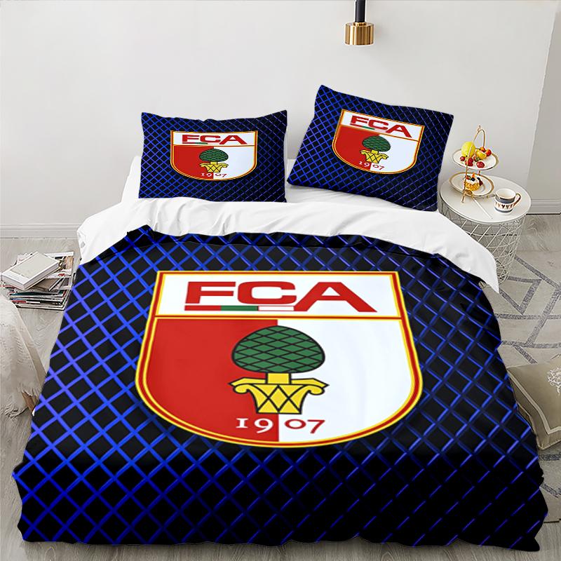 3PCS Augs-burg Crest Bedding set,Ideal for1pc Duvet Cover And 2pcs Pillowcases Perfect for Christmas gift,Ideal for Bedroom, Dormitory