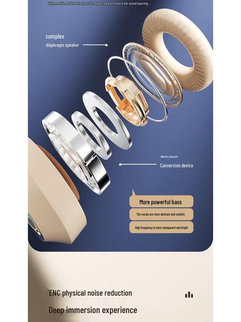 Беспроводная игровая гарнитура M3 Bluetooth с накладными амбушюрами и мощными басами