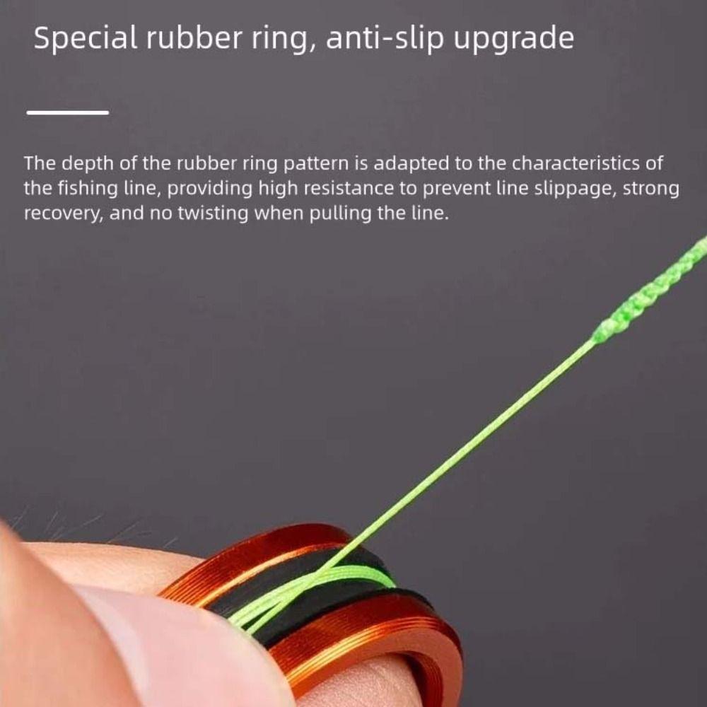 Fast Line Cutting Zinc Zinc Alloy Cable Ring Protect Hands Fishing Line Puller Fishing Equipment