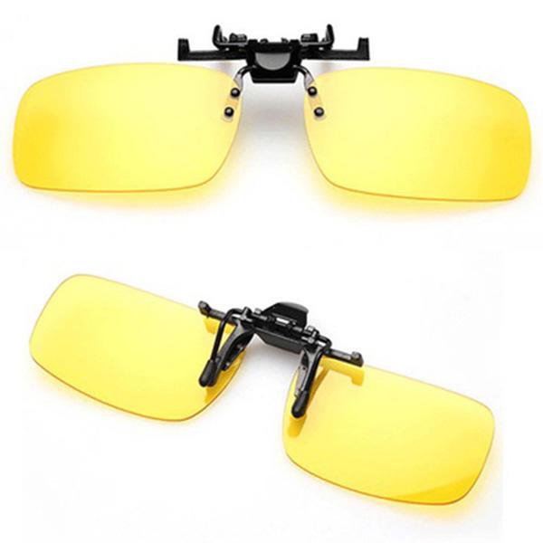 Day Night Unisex Flip-up Clip On Vision Lens Fashion Driving Sunglass Maxnina Glasses Accessories