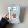 Мультяшный Милый C-Кони B-Браун Чехол для Телефона Для IPhone 17 16 15 14 13 12 11 Pro Max Plus Гофрированный Бампер Задняя Крышка Корпус