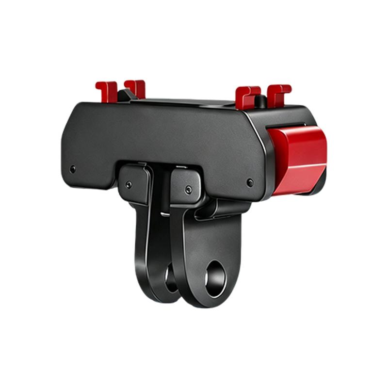 Magnetic Quick Release Mount for Insta360 X6 Dual Interface 1/4 Screw Foldable Mount Adapter for Insta360 X6 Camera Accessories