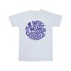 Willy Wonka & The Chocolate Factory Girls Typed Logo Cotton T-Shirt