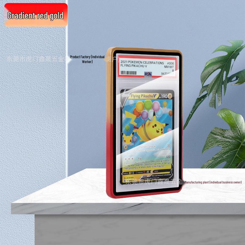 Градиентный металлический корпус для защиты карт PSA/BGS - Совместим с картами Pokemon и Star Player