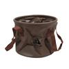 10L Camping Bucket Waterproof Water Storage Bucket Portable Water Bag Foldable Basin With Handle Camping Supplies