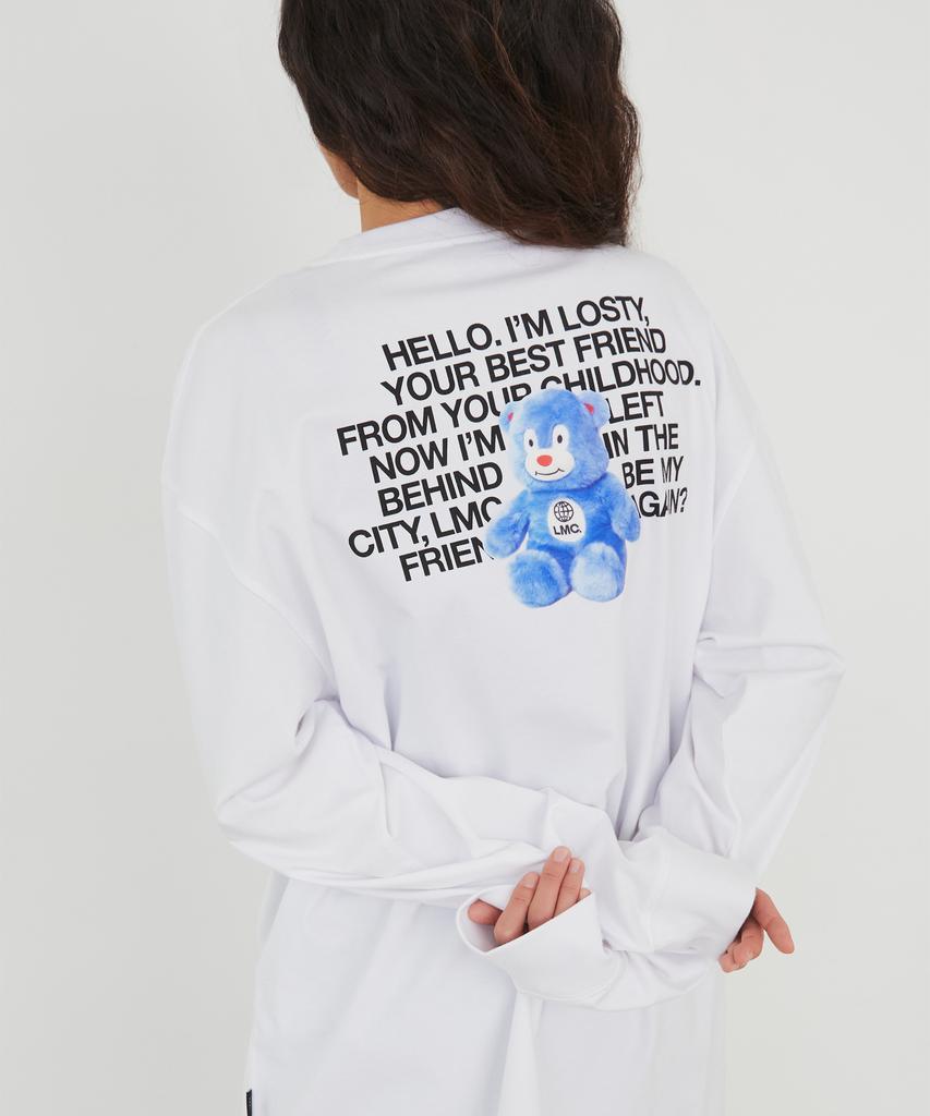 LMC Hello Losty Long Slv Tee Black