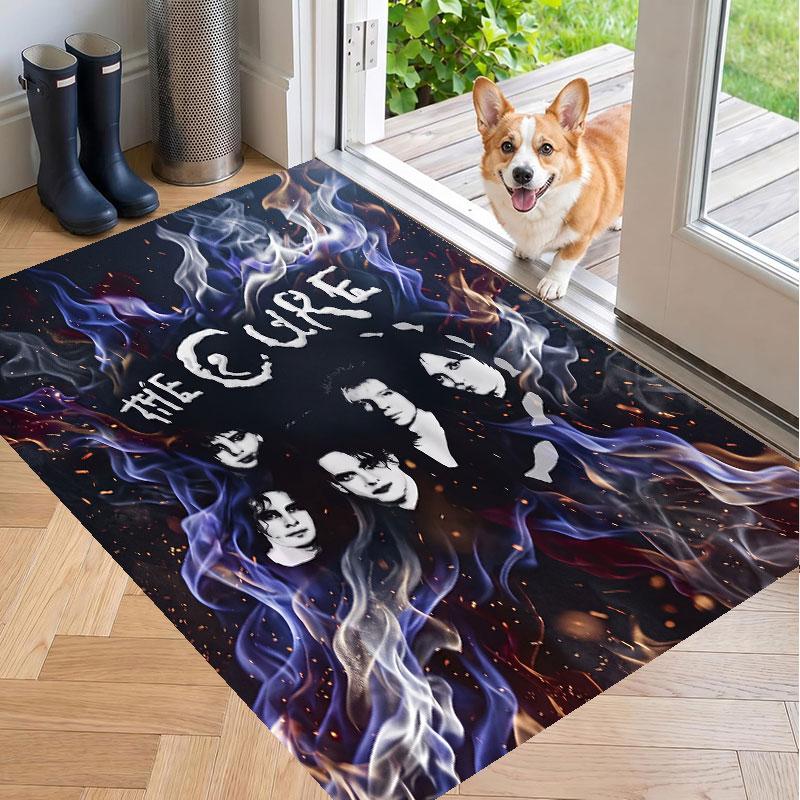 Soft Floor Carpet The Cure Pattern Area Rug Decorative Mat For Home Room Decoration