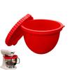 Силиконовые вкладыши для миксеров Kitchenaid 5 кварт Жаростойкая вставка для чаши Многоразовая чаша для замены блендера Универсальный кулинарный аксессуар для выпечки