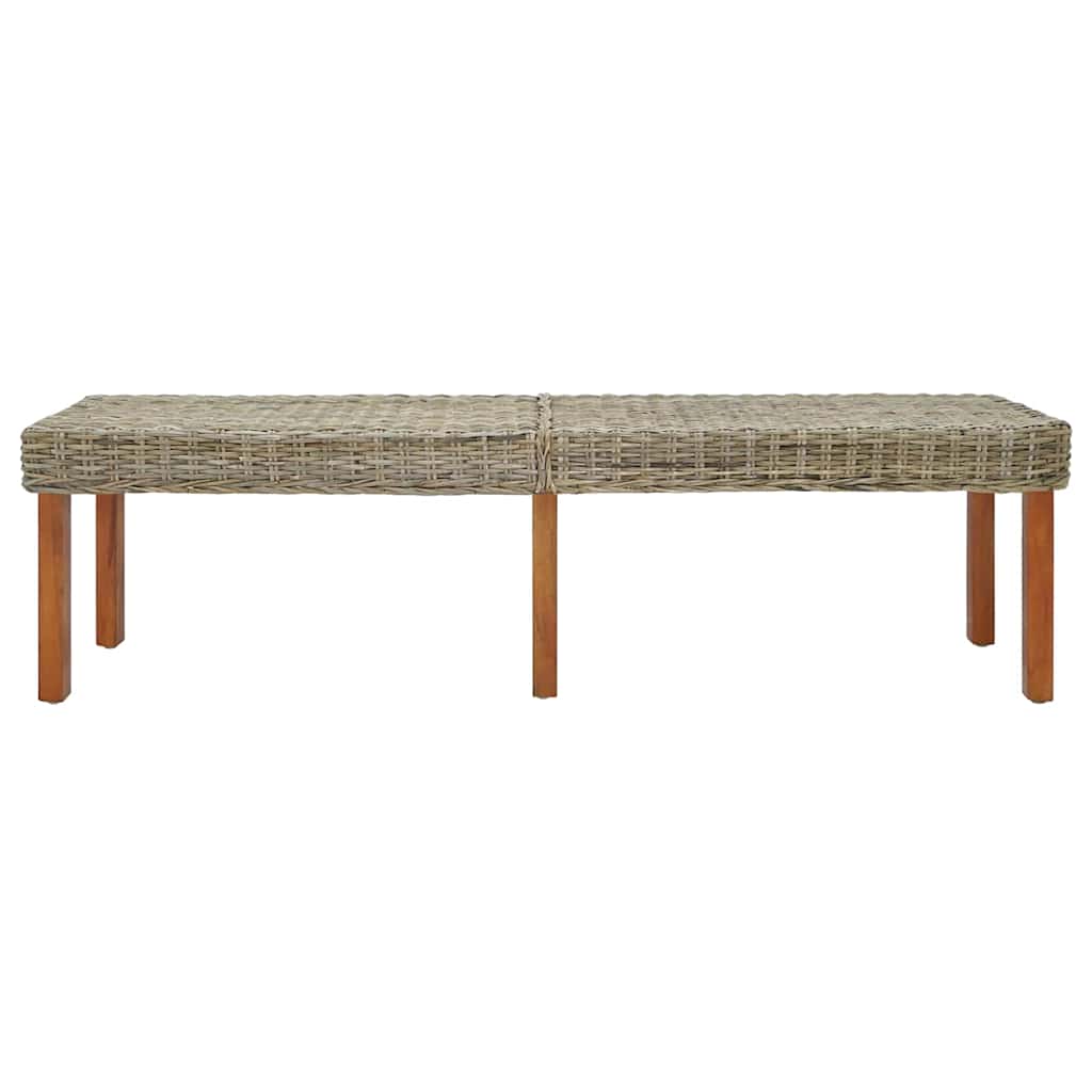 Bench Natural 160 x 35 x 45 cm Solid Mango Wood