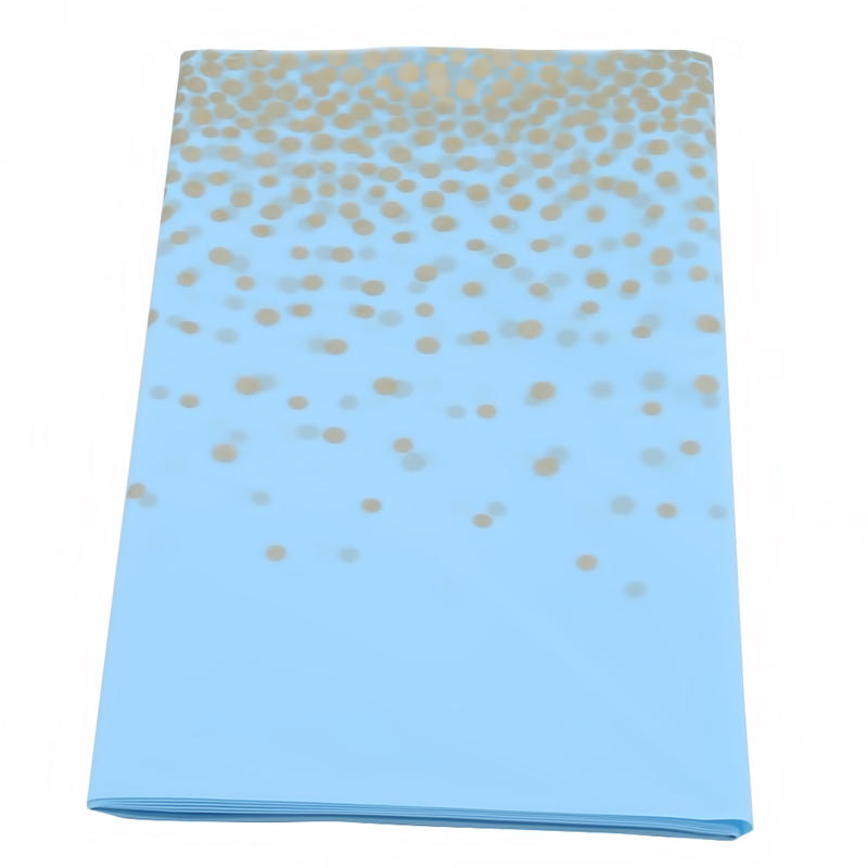 Tablecloth Bronzing Black Dot Table Cover For Adult Happy Birthday Party Supplies Wedding Decoration Christmas Decor