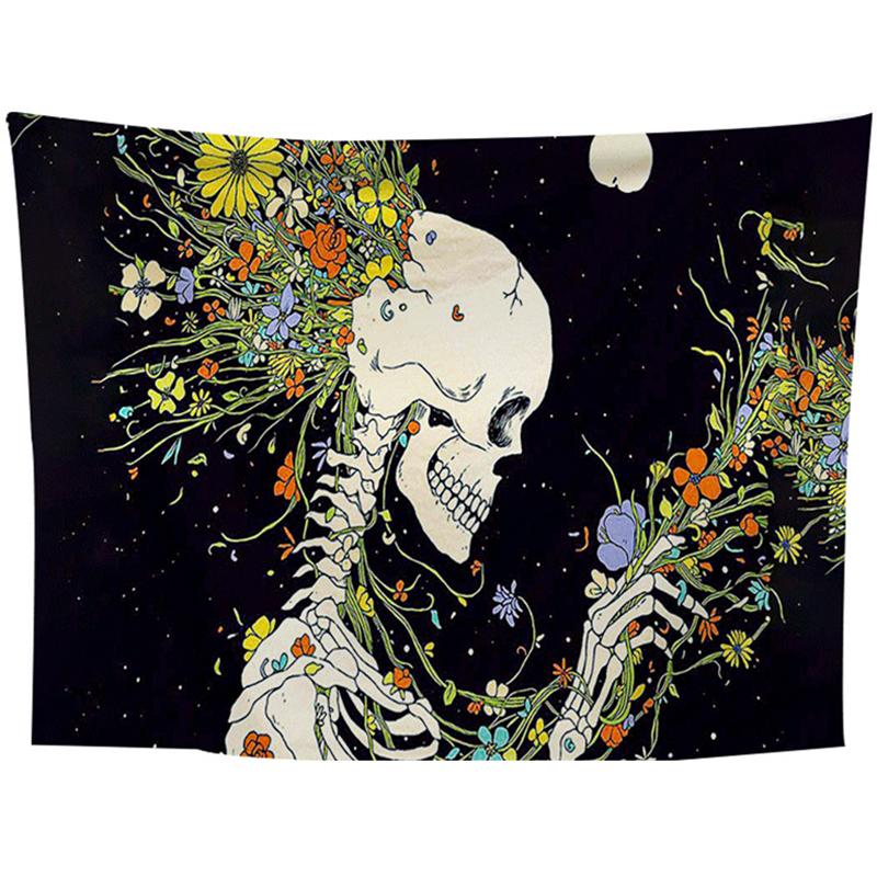 Богемный Пейзаж Гобелен Настенный Гобелен Абстрактная Ткань Живопись Домашний Декор Лунное Перо Гобелен Хиппи Настенная Ткань Ковер Потолок Декор Комнаты