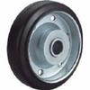 YUEI Wheel, 200mm Diameter Rubber Wheel, W-200Y